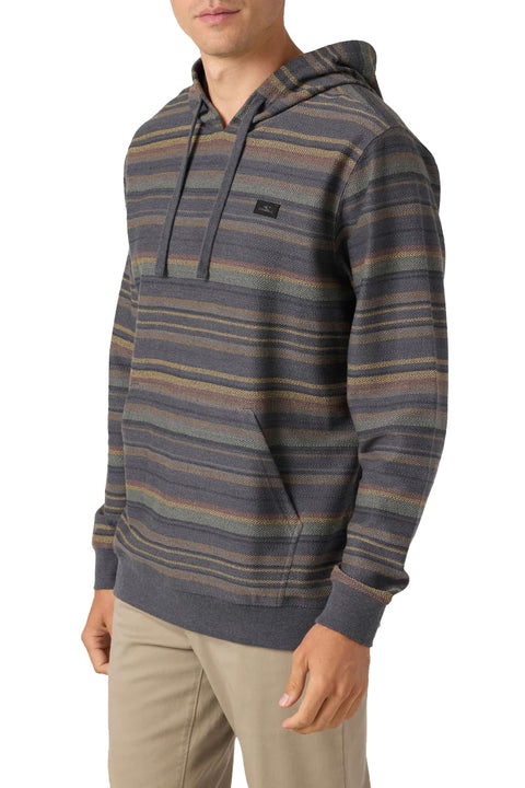 O'Neill Bavaro Stripe Pullover - Graphite - Side