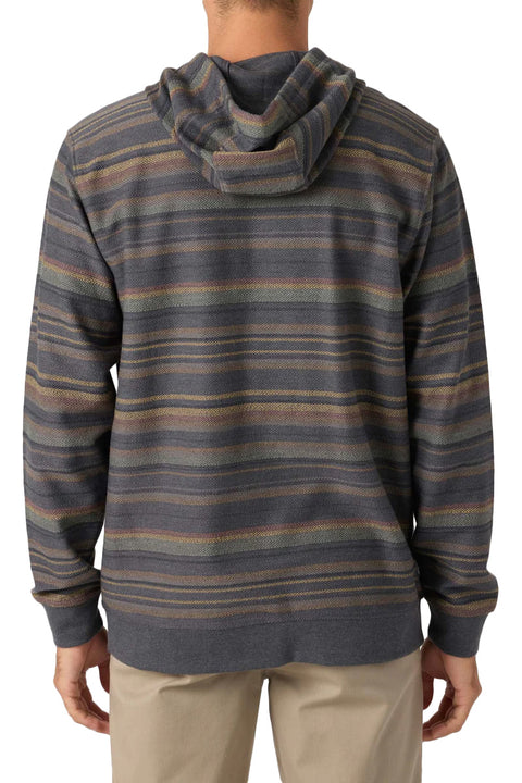 O'Neill Bavaro Stripe Pullover - Graphite - Back