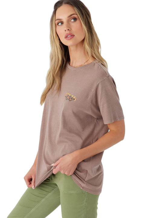 O'Neill Bones Tee - Deep Taupe- Side view