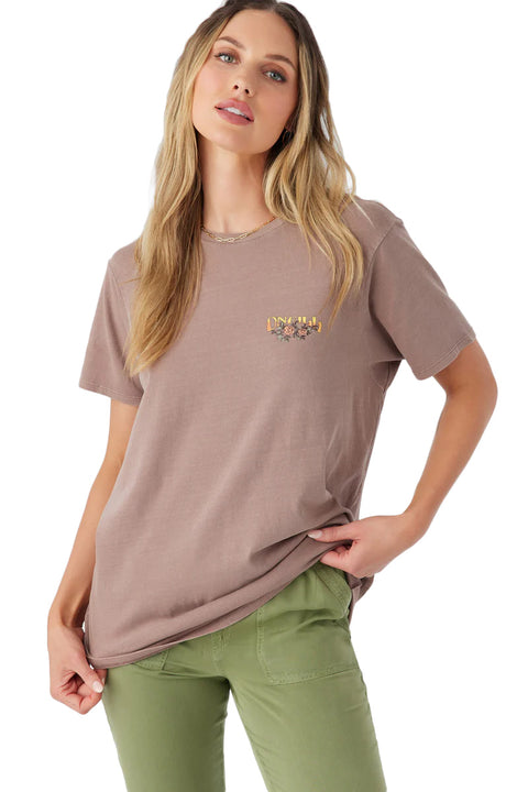 O'Neill Bones Tee - Deep Taupe- Front