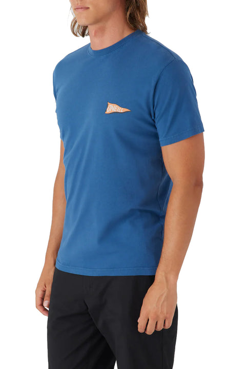 O'Neill Charger Tee - Indigo Blue - Side
