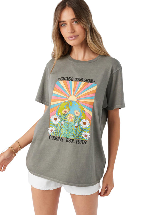 O'Neill Chase The Sun Tee - Smoked Pearl