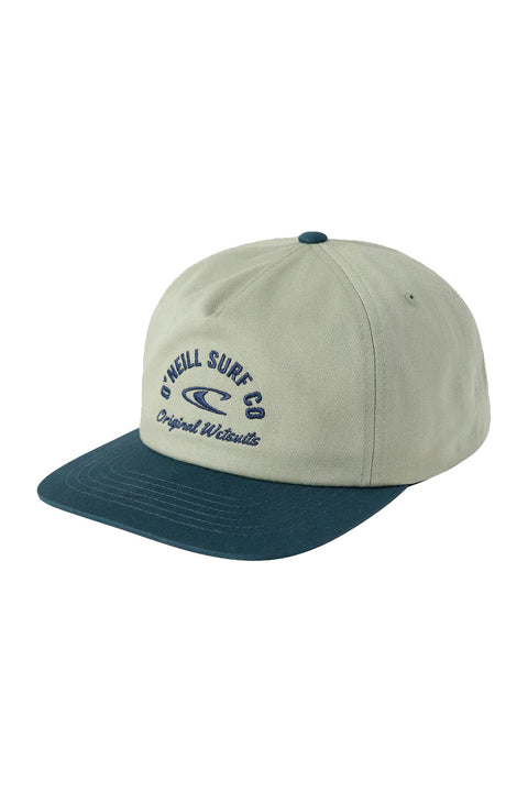 O'Neill Cutler Snapback Hat - Seagrass- Front
