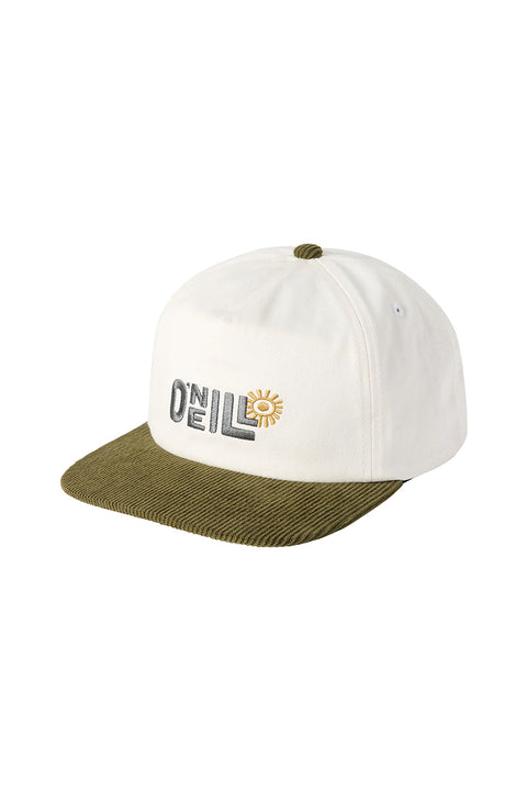 O'Neill Cutty Snapback Hat - Tofu- Front