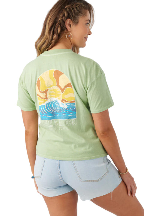 O'Neill Dawn Tee - Oasis Green - Back
