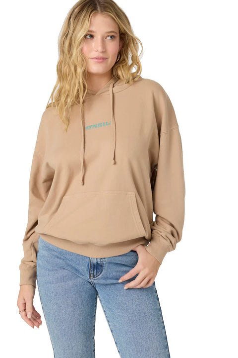 O'Neill Drift Hoody Fleece Pullover - Simply Taupe- Front