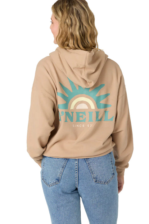 O'Neill Drift Hoody Fleece Pullover - Simply Taupe- Back