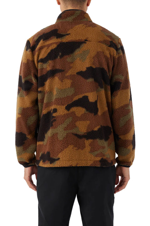 O'Neill Elevation Superfleece Zip - Camo - Back