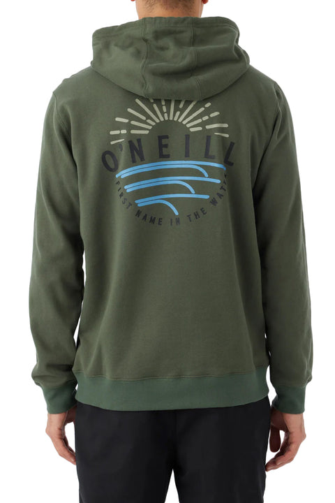 O'Neill Fifty Two Pullover - Olive - Back