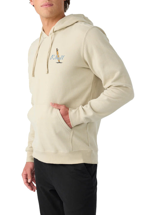 O'Neill Fifty Two Pullover Fleece - Light Khaki- Front