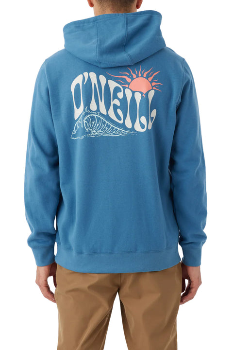 O'Neill Fifty Two Pullover - Storm Blue - Back