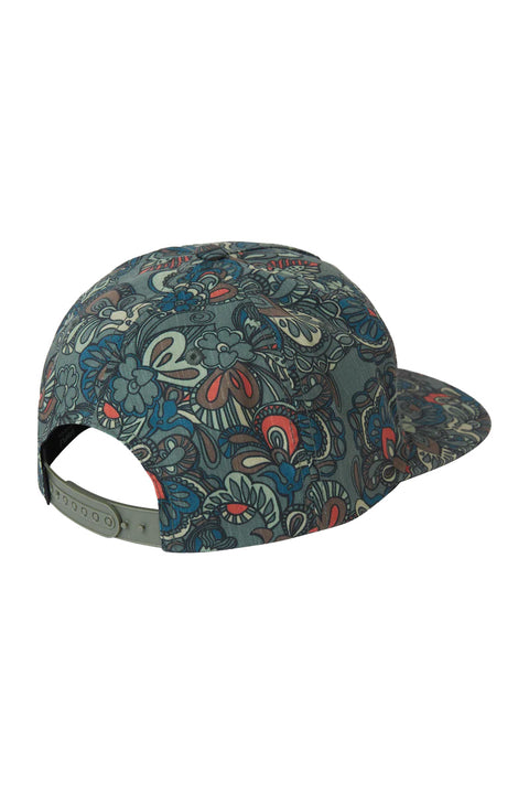O'Neill Flora Snapback Hat - Dark Olive - Back