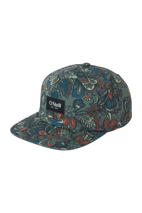 O'Neill Flora Snapback Hat - Dark Olive