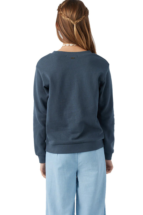 O'Neill Girl's Breakwater Fleece - Slate - Back