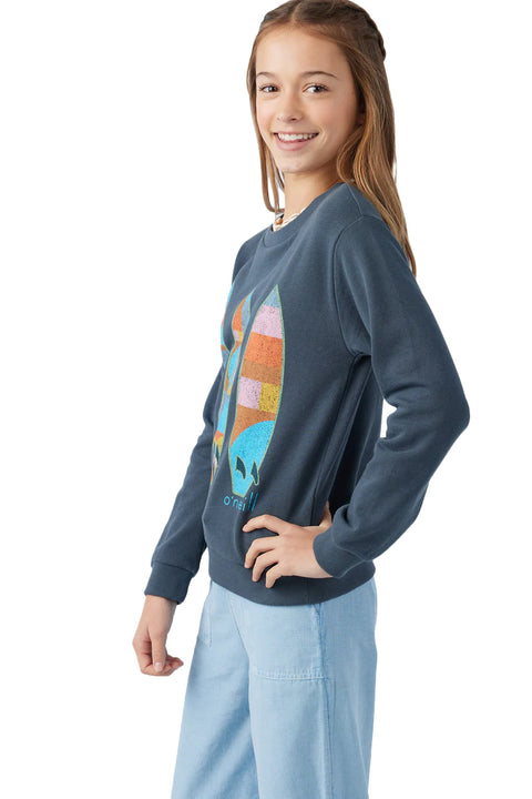 O'Neill Girl's Breakwater Fleece - Slate - Side