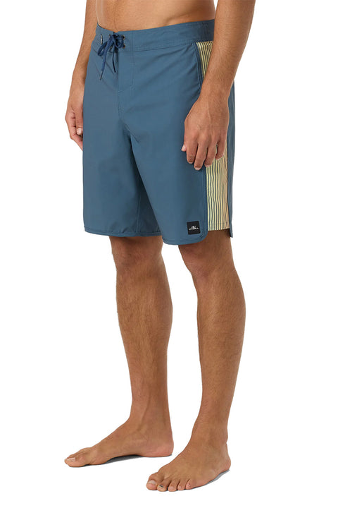 O'neill Hyperfreak Blindside Scallop 19" Boardshort - Dark Slate- Side