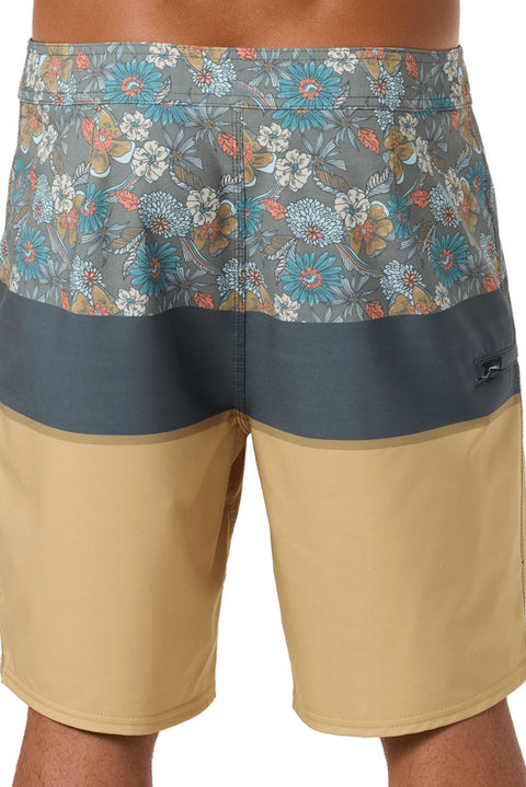 O'neill Hyperfreak Heat Block 19" Boardshort - Antelope- Back