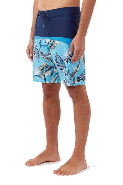 O'Neill Hyperfreak Tech Block 20" Boardshorts - Sky - Side