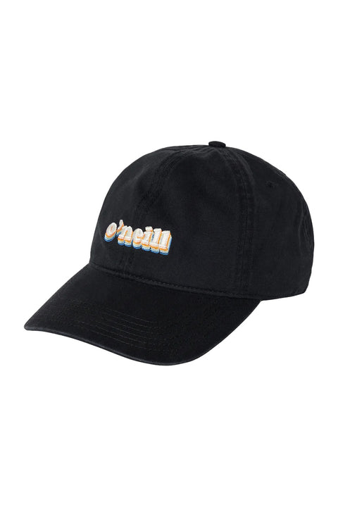 O'Neill Irving Dad Hat - Washed Black- Front
