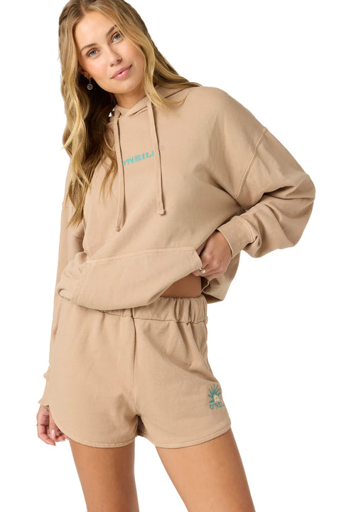 O'Neill Karma Lounge Short - Simply Taupe- Full view of front
