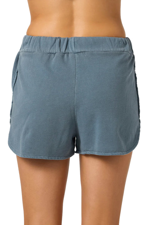 O'Neill Karma Lounge Short - Washed Slate- Close up on back