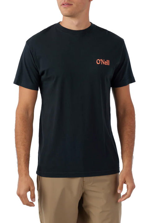 O'Neill Knuckle Dragger Tee - Dark Charcoal