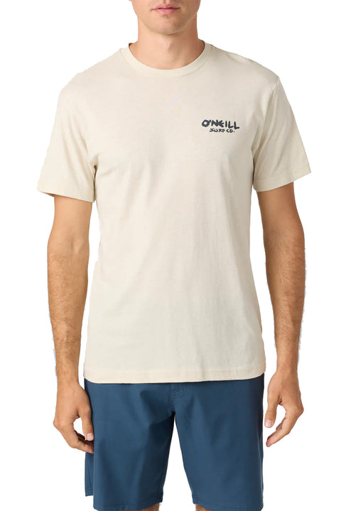 O'Neill Lean & Mean Tee - Khaki- Front