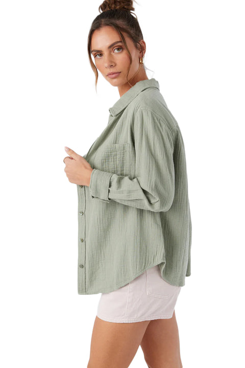 O'Neill Leni Top - Light Sage - Side