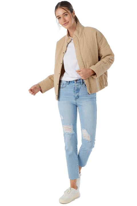 O'Neill Mabeline Jacket - Khaki - Full