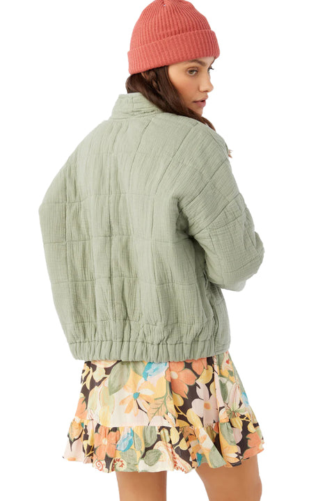 O'Neill Mabeline Jacket - Lily Pad - Back