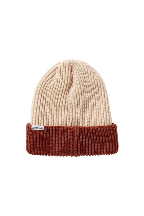 O'Neill Market Embroidery Beanie - Cement - Back