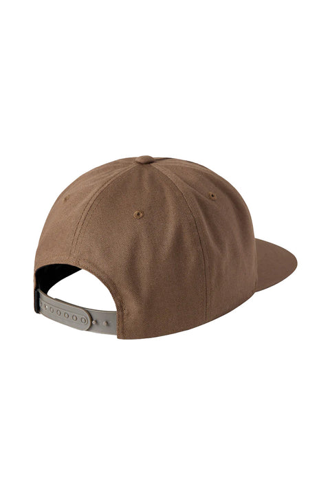 O'Neill Newbs Snapback Hat - Chocolate Chip- Back