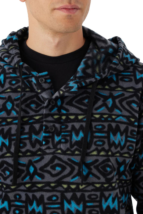 O'Neill Newman Superfleece - Graphite - Closeup