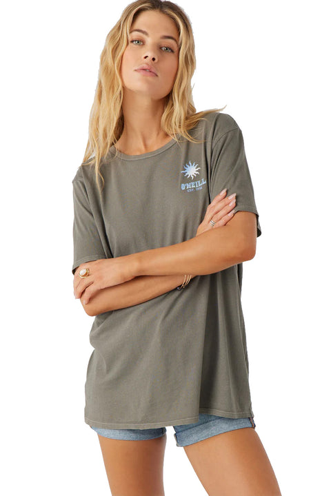 O'Neill No Takers Tee - Smoked Pearl- Front