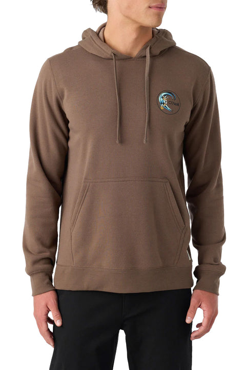 O'Neill O'Riginals Essential Hoodie - Chocolate Chip- Front