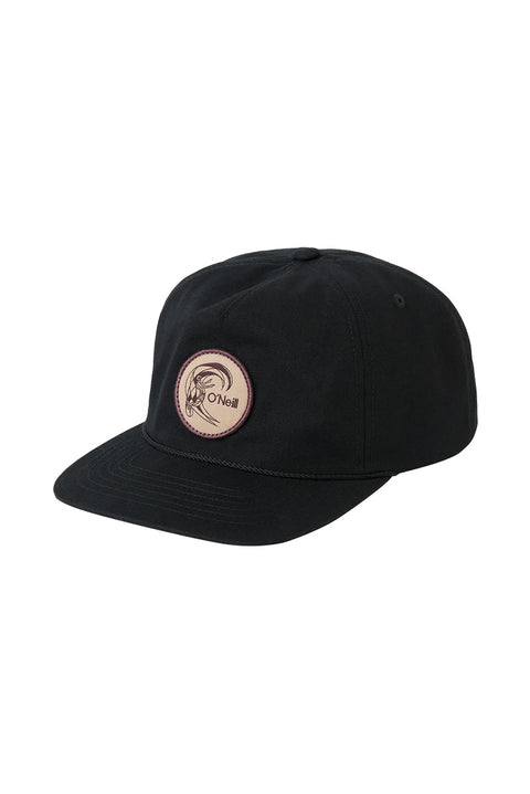 O'Neill O'riginals Snapback Hat - Black- Front