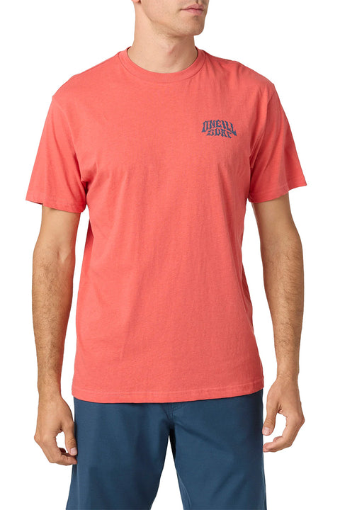 O'Neill Pumping Tee - Red - Front