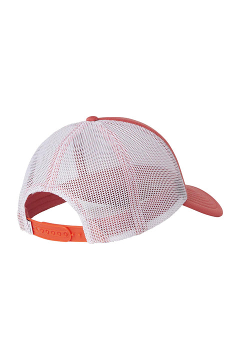O'Neill Ravi Poly Trucker Hat - Coral - Back