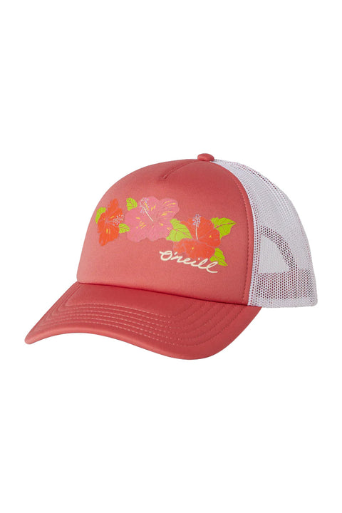 O'Neill Ravi Poly Trucker Hat - Coral