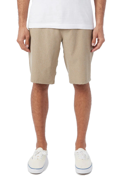 O'Neill Reserve Heather 21" Hybrid Shorts - Khaki