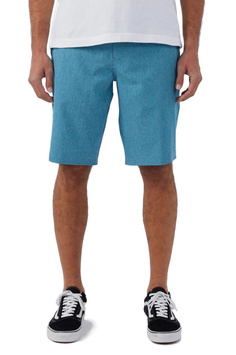 O'Neill Reserve Heather 21" Hybrid Shorts - Bay Blue