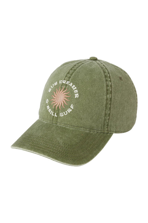 O'Neill Roam Slow Dad Hat - Oil Green- Front