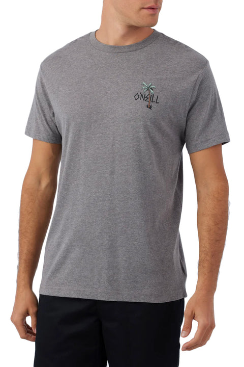 O'Neill Selfie Tee - Heather Grey - Front
