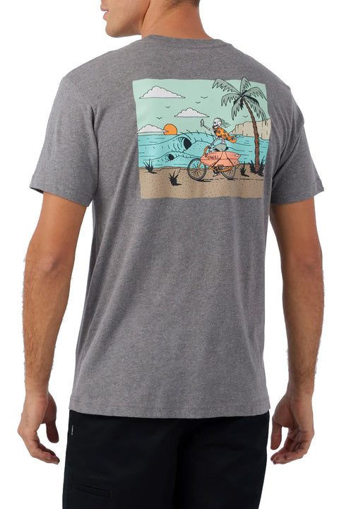 O'Neill Selfie Tee - Heather Grey - Back