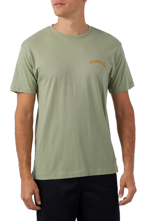 O'Neill Shipwreck Artist Series Tee - Military Green