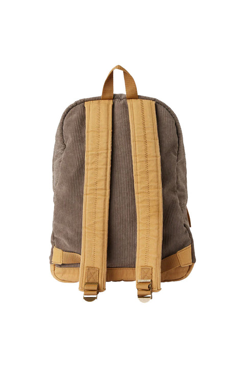 O'Neill Shoreline Cord Backpack - Deep Taupe- Back