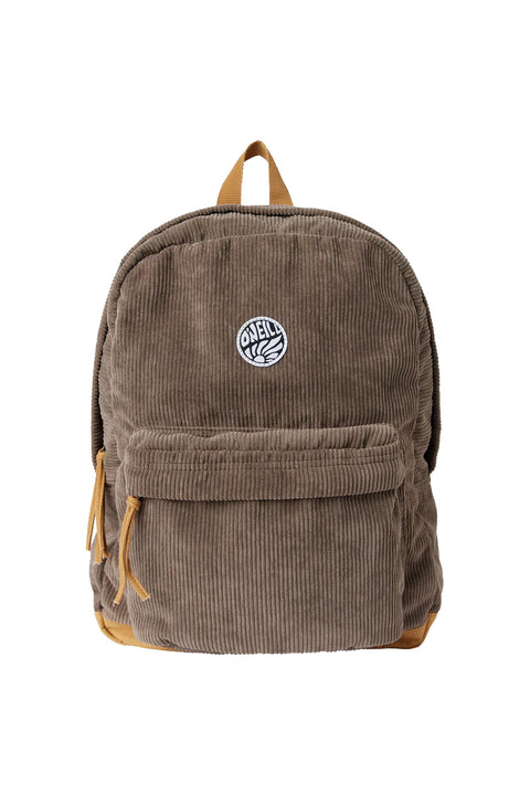 O'Neill Shoreline Cord Backpack - Deep Taupe- Front