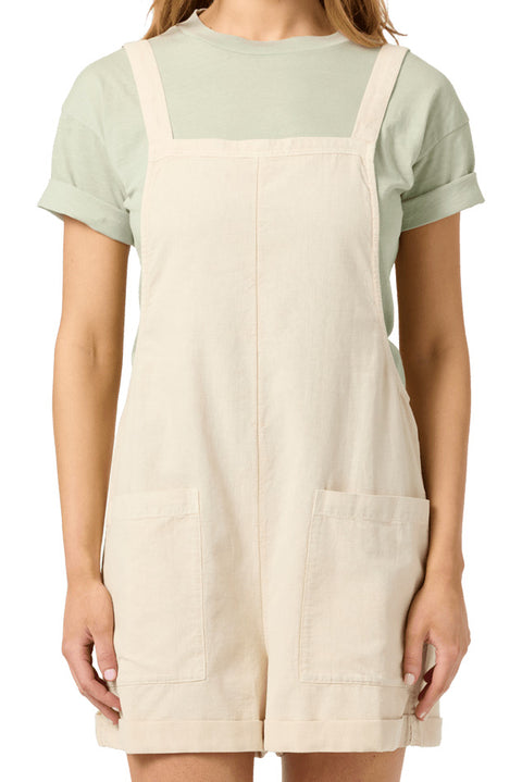 O'neill Summerlin Romper 2 - Tapioca- Front close up