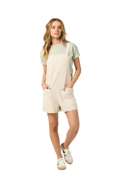 O'neill Summerlin Romper 2 - Tapioca- Front