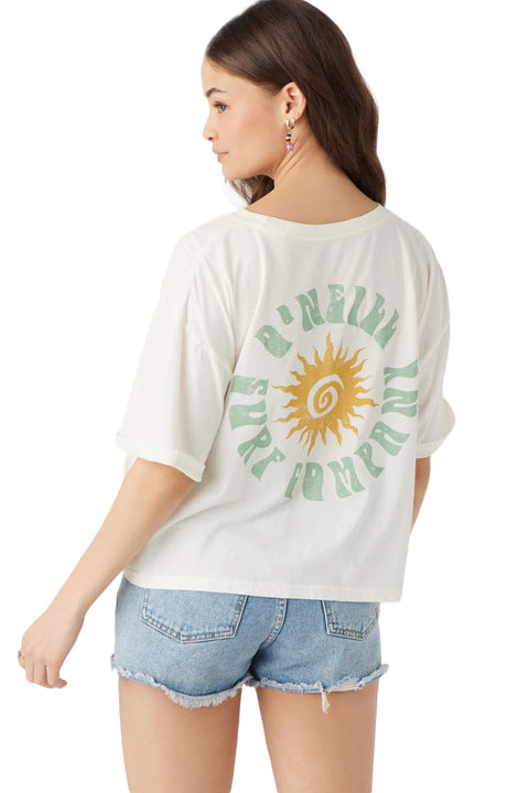 O'Neill Summer Daze Tee - Winter White- Back
